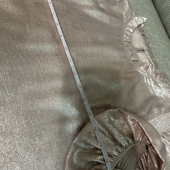 Metallic Ruffle Sleeve Top - Picture 7 of 9